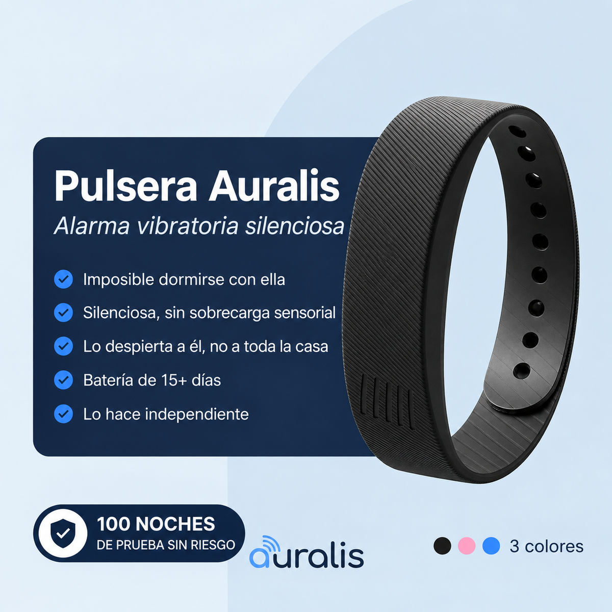 Pulsera despertadora Auralis