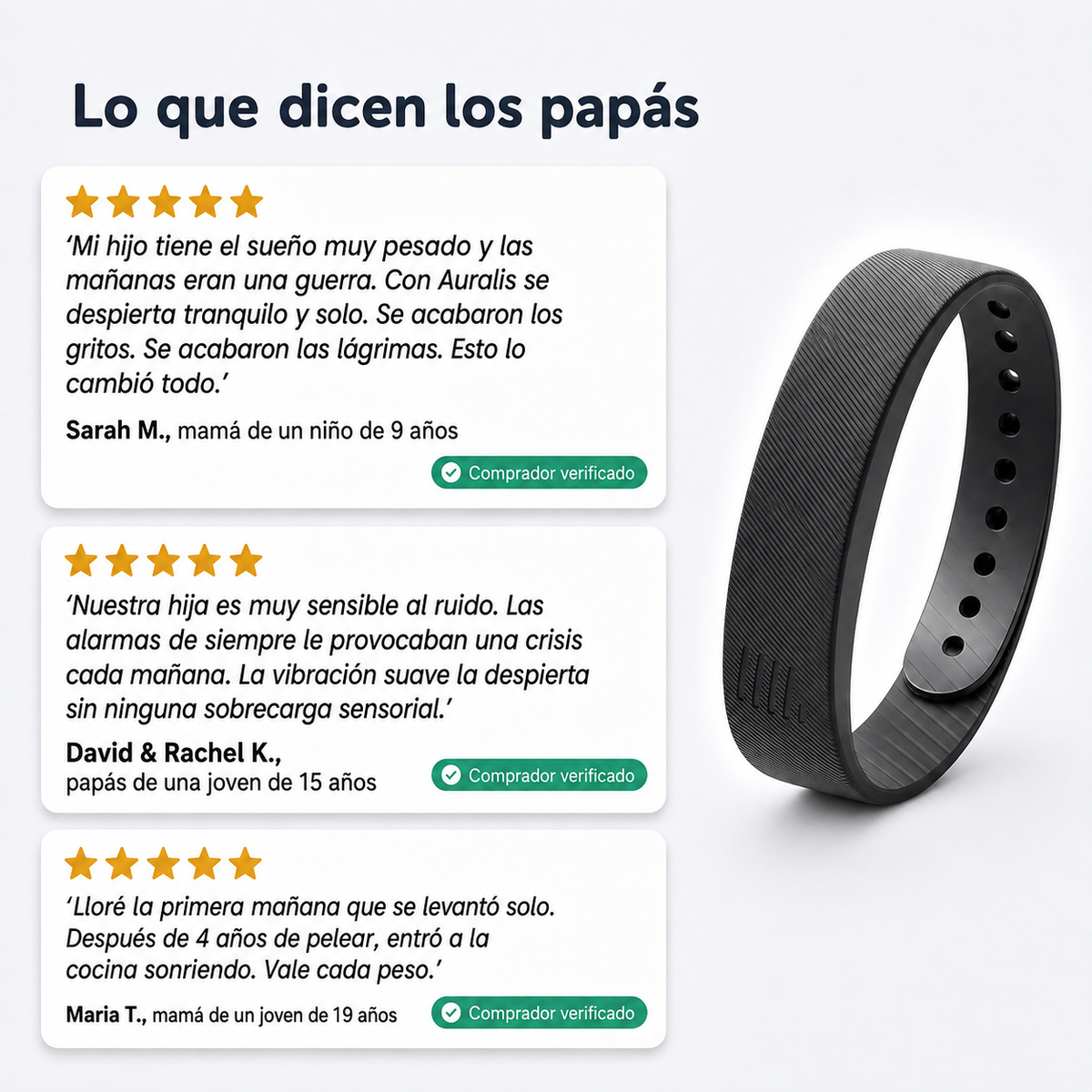 Pulsera despertadora Auralis